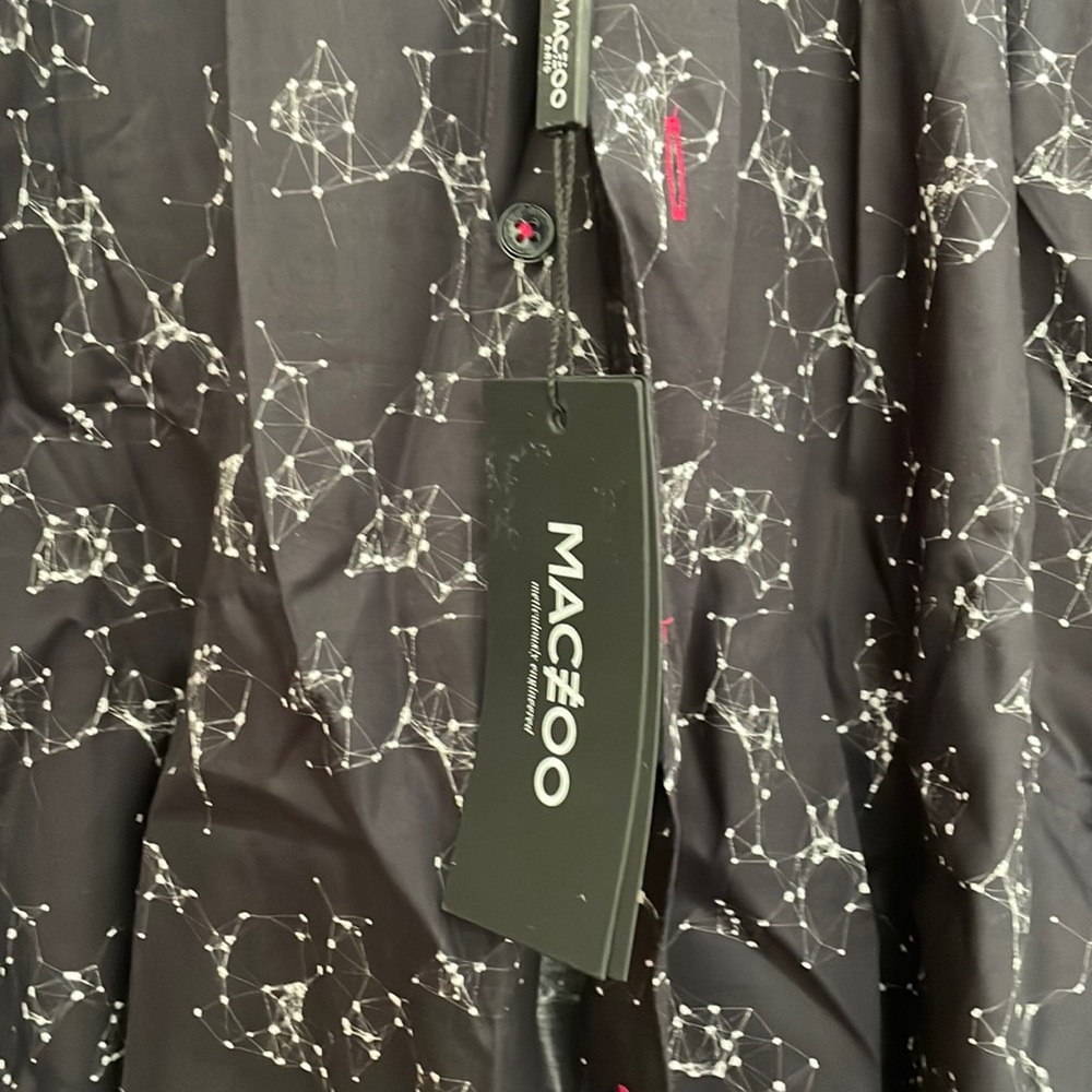 NWT Maceoo XL black constellation shirt